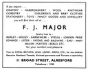 F. J. MAJOR - Draper & Fancy Goods