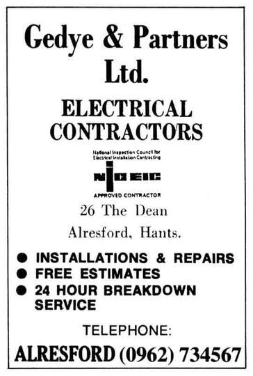GEDYE & PARTNERS - Electrical Contractors