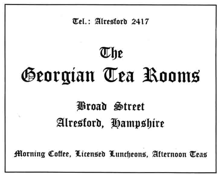 GEORGIAN TEA ROOMS