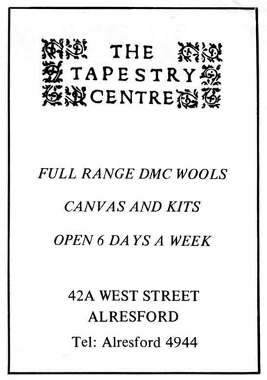 TAPESTRY CENTRE - Craft Work