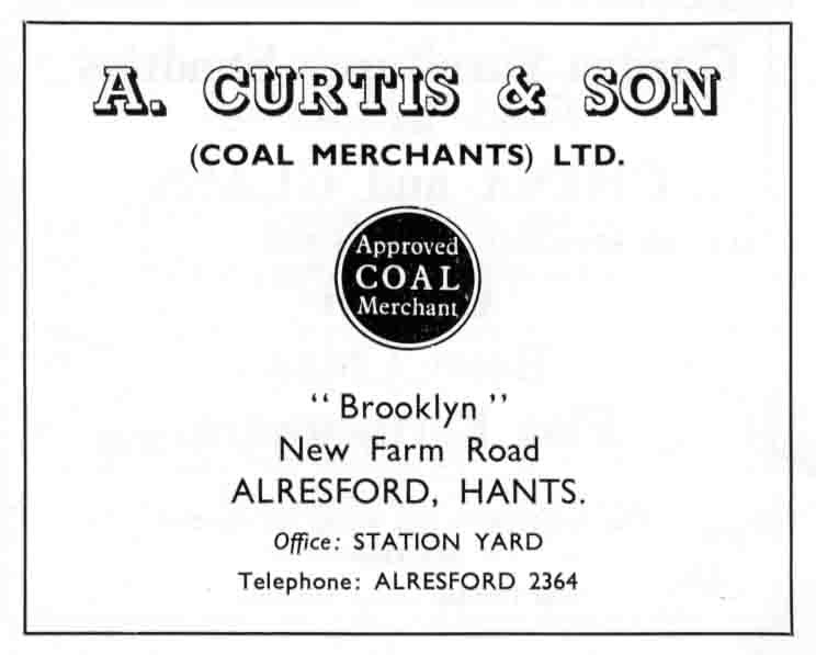 A. CURTIS & Son - Coal Merchant