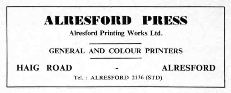 ALRESFORD PRESS