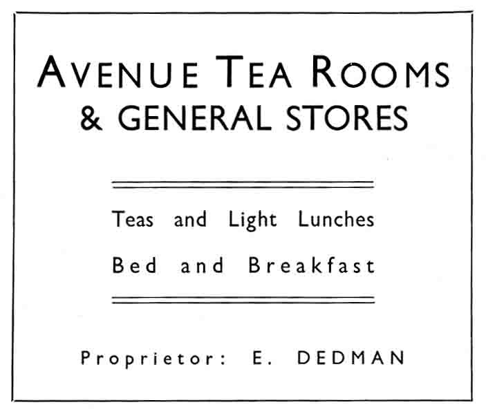 AVENUE TEA ROOMS & General Store