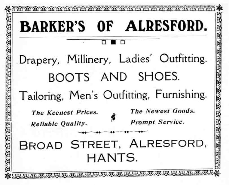 BARKER'S - Drapery & Milliner