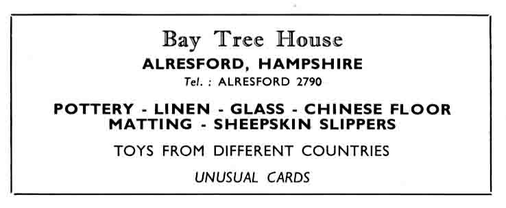 BAY TREE HOUSE - Fancy Goods