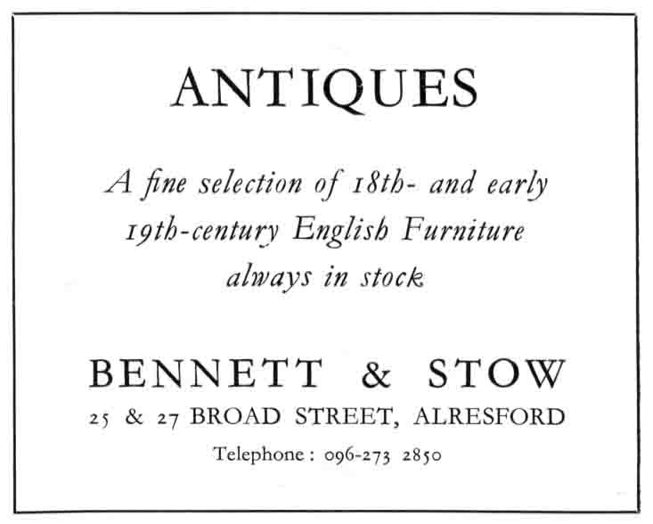 BENNETT & STOW - Antique Furniture