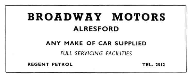 BROADWAY MOTORS