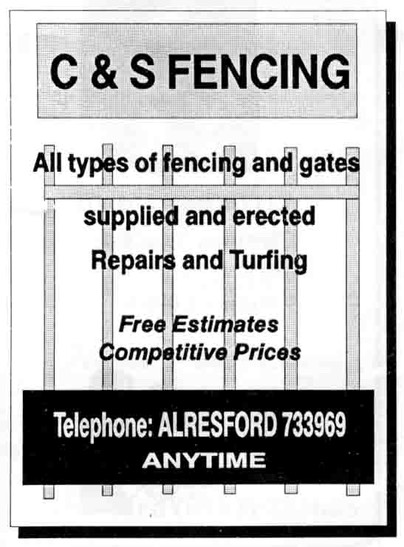 C & S FENCING - Fencing Contractor