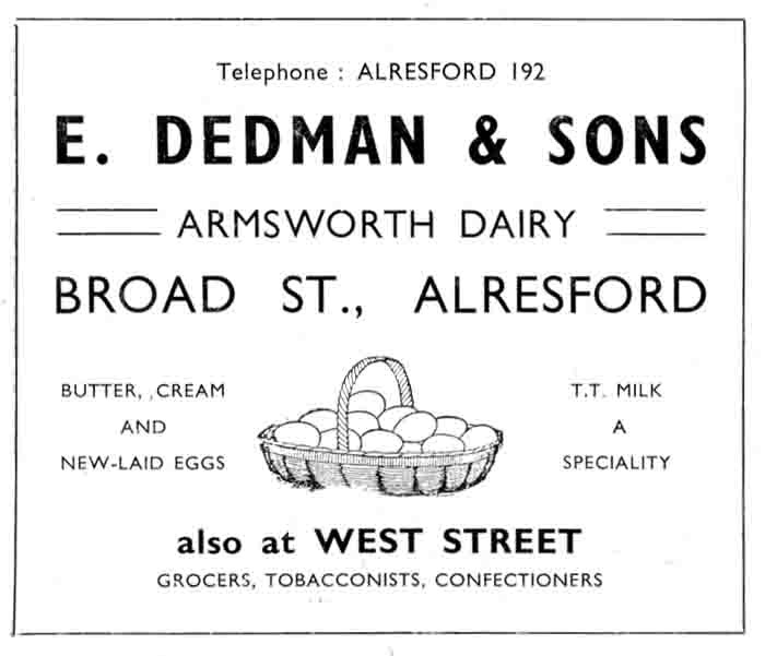 E. DEDMAN & Sons - Dairy