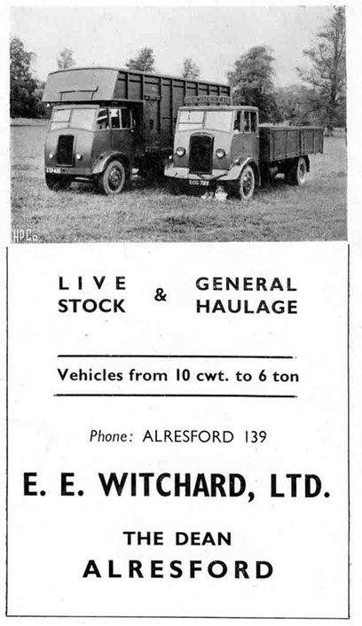 E. E. WITCHARD - Haulage