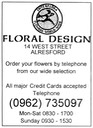 FLORAL DESIGN - Florist