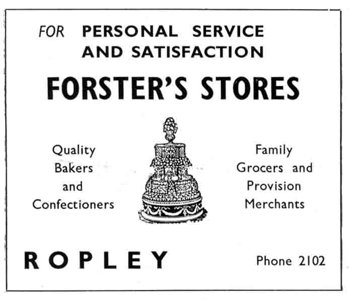 FORSTER'S STORES - Grocer & Baker