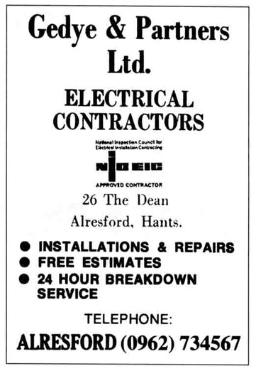 GEDYE & PARTNERS [1] - Electrical Contractors