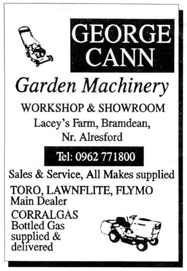 GEORGE CANN - Garden Machinery
