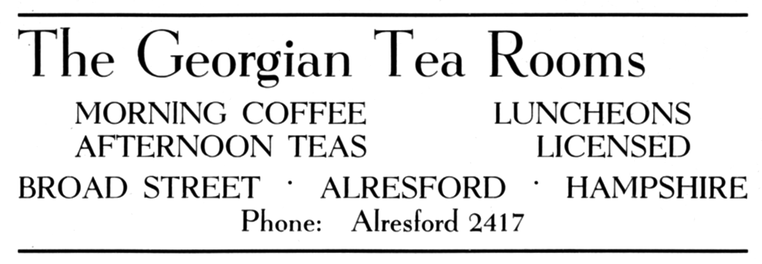 GEORGIAN TEA ROOMS [2]