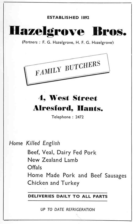 HAZELGROVE Bros - Butcher