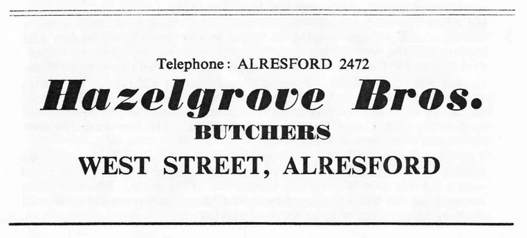 HAZELGROVE Bros [2] -  Butchers