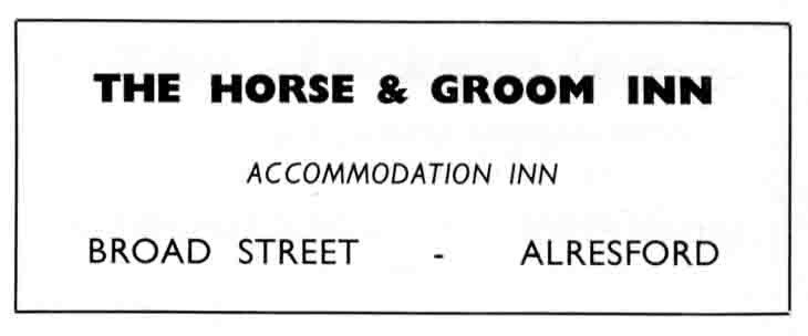 HORSE & GROOM INN