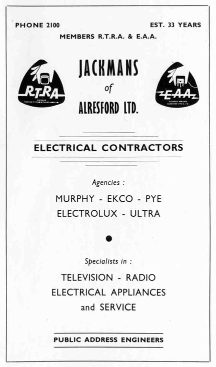 JACKMANS - Electrical