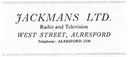 JACKMANS - Radio & Television