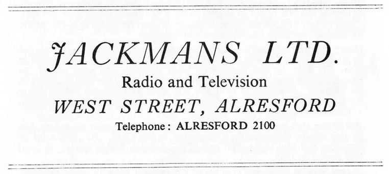 JACKMANS - Radio & Television