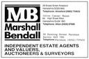 MARSHALL BENDALL - Estate Agent