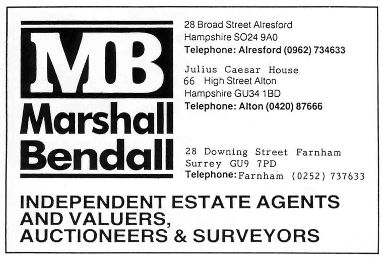 MARSHALL BENDALL - Estate Agent