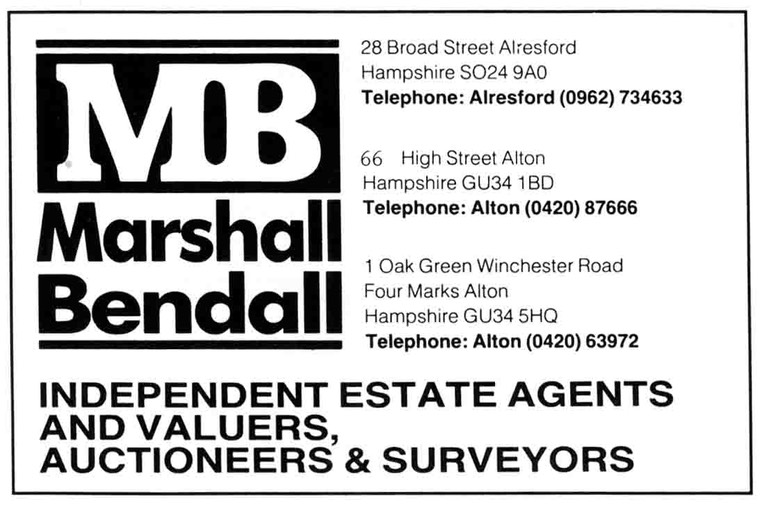 MARSHALL BENDALL - Estate Agent