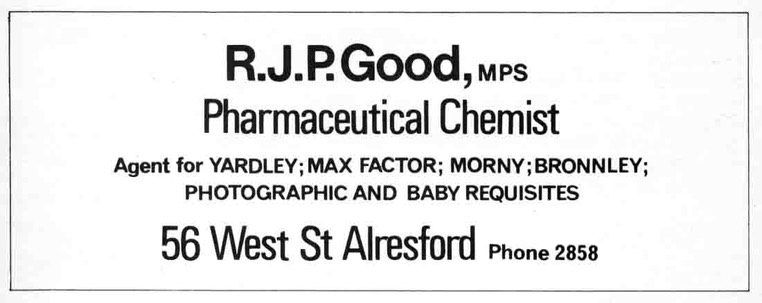 R. J. P. GOOD - Chemist