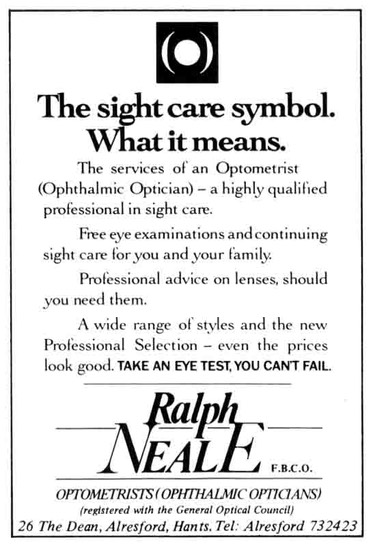 RALPH NEAL - Optometrist
