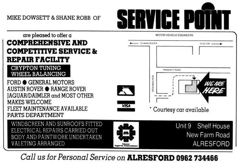 SERVICE POINT - Automobile Engineers